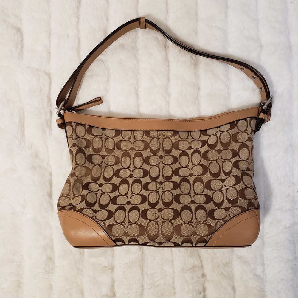 Coach Women’s Leather Light Brown Handbag